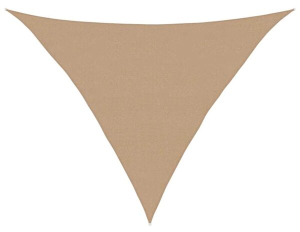 Żagiel przeciwsłoneczny, 160 g/m², kolor taupe, 5x5x6 m, hdpe