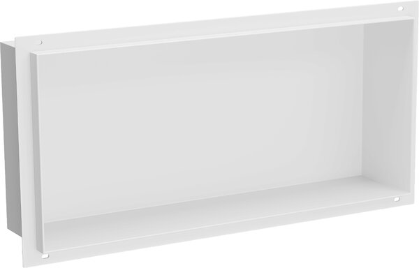 Mexen X-Wall-NR półka wnękowa bez kołnierza 45 x 20 cm, biała - 1921452010