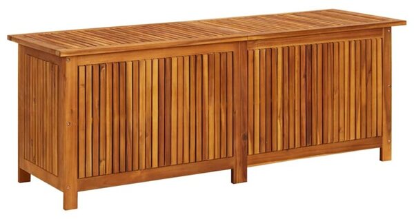Skrzynia ogrodowa, 150 x 50 x 58 cm, lite drewno akacjowe