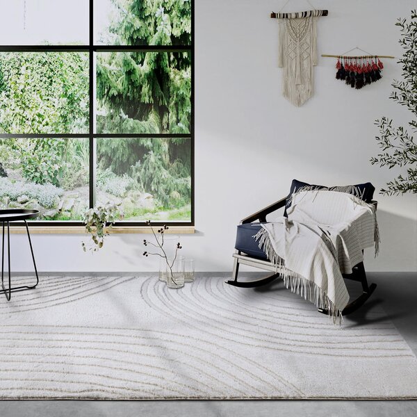 Kremowy dywan 80x120 cm Pigment Cream White – Elle Decoration