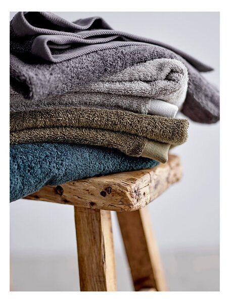 Jasnoszary bawełniany ręcznik frotte 30x30 cm Comfort – Södahl