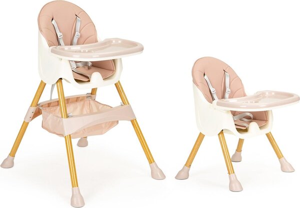 Krzesełko do karmienia dziecka 2w1 ECOTOYS