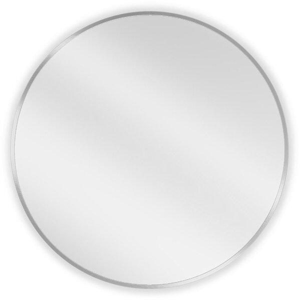Mexen Loft lustro łazienkowe okragłe 70 cm, rama inox - 9850-070-070-000-10