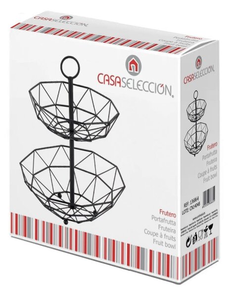 Metalowy koszyk na owoce – Casa Selección