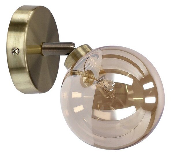 Kinkiet w kolorze brązu ø 10 cm Rodia – Candellux Lighting