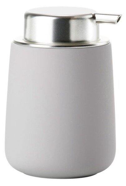 Jasnoszary porcelanowy dozownik do mydła 250 ml Nova – Zone