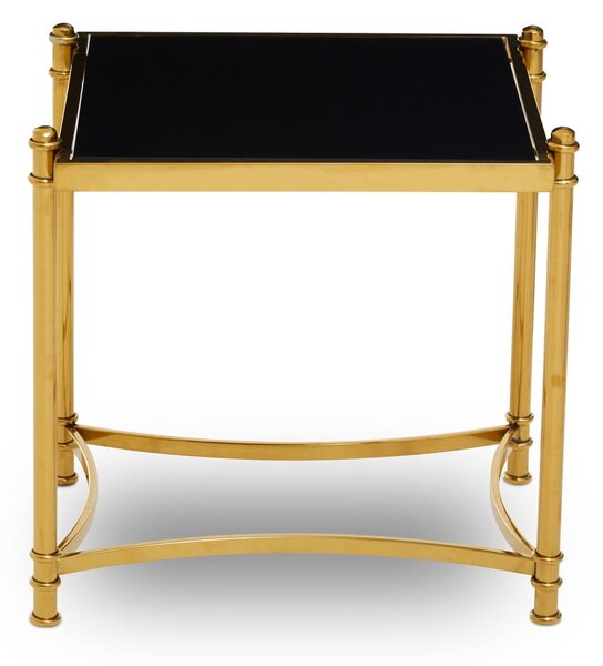 Stolik ze szklanym blatem 50x56 cm Ackley – Premier Housewares