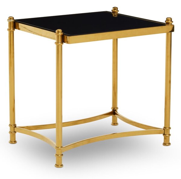 Stolik ze szklanym blatem 50x56 cm Ackley – Premier Housewares