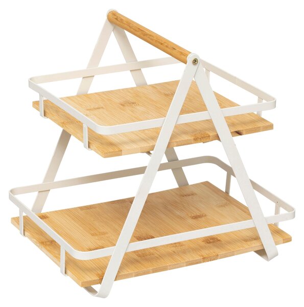 Półka stojąca na blat kuchenny ORDERA, 2-poziomy, 30,5 x 22,5 x 29 cm