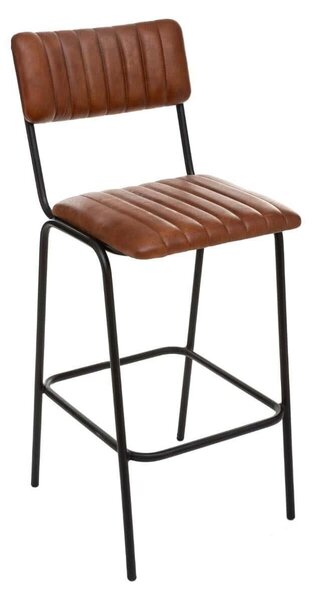 Krzeso barowe DARIO, skórzane, wys. 102,5 cm