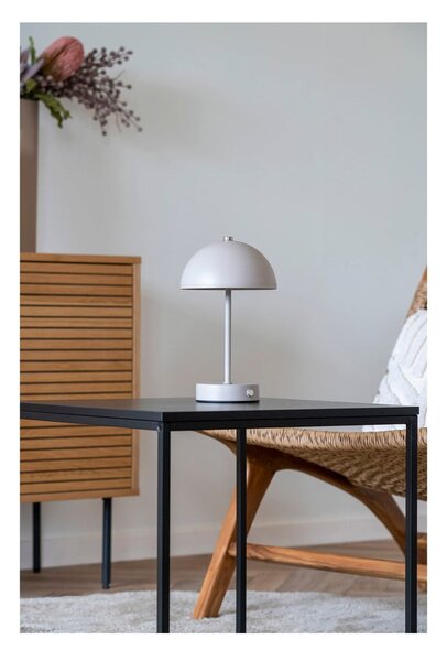 Kremowa lampa stołowa LED (wysokość 25 cm) Holt – House Nordic