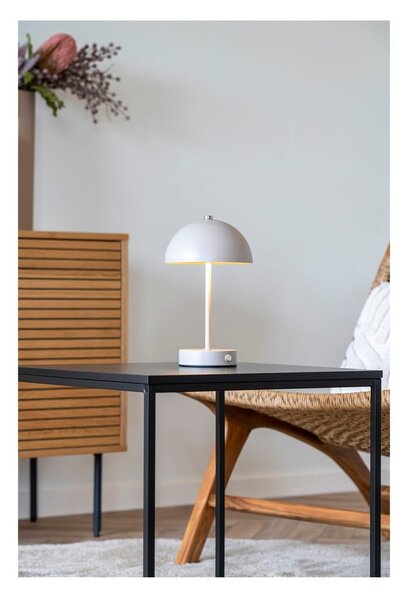 Kremowa lampa stołowa LED (wysokość 25 cm) Holt – House Nordic