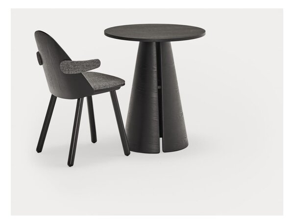 Okrągły stół z blatem w dekorze jesionu ø 65 cm Cep – Teulat