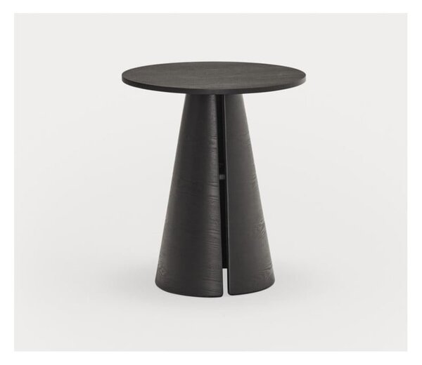 Okrągły stół z blatem w dekorze jesionu ø 65 cm Cep – Teulat