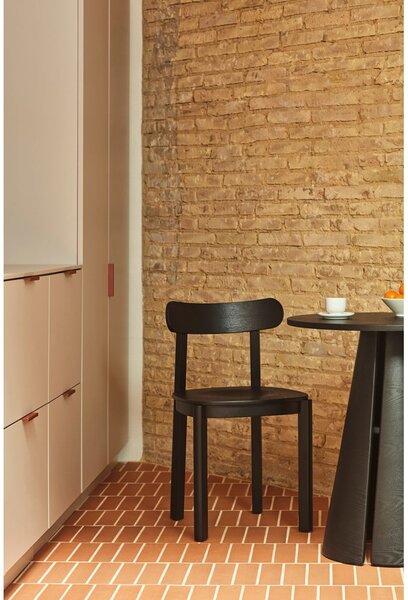 Okrągły stół z blatem w dekorze jesionu ø 65 cm Cep – Teulat