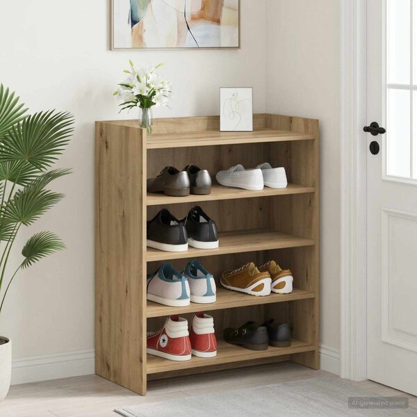 Szafka na buty 73,5 x 36 x 92 cm Drewno inżynieryjne