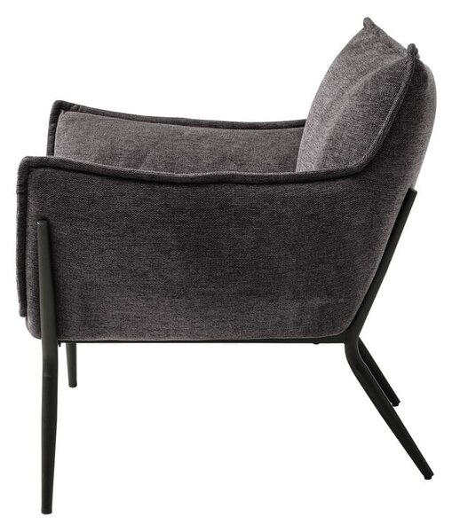 Szary fotel Calgary – Unique Furniture