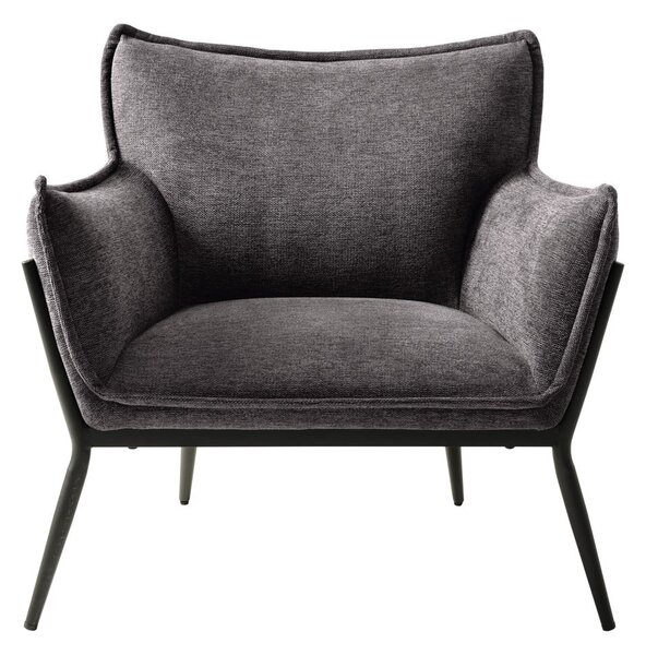 Szary fotel Calgary – Unique Furniture