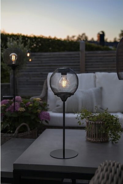 Ogrodowa lampa solarna LED Star Trading Sunlight, wys. 45 cm