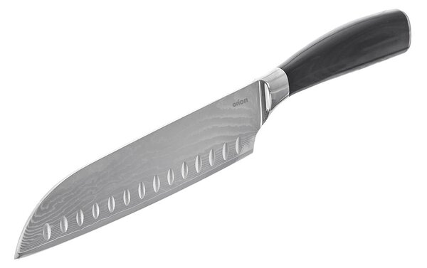 Nóż typu santoku ze stali damasceńskiej – Orion