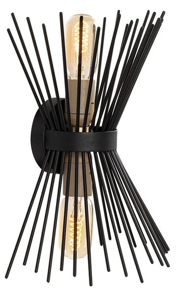 Czarny kinkiet Kirpi – Opviq lights