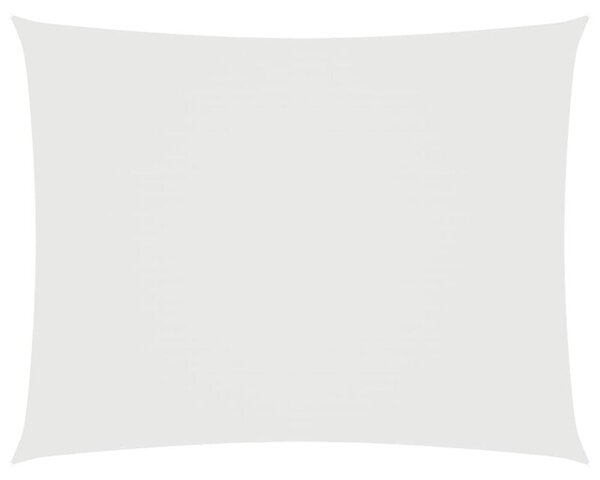 Prostokątny żagiel ogrodowy, tkanina oxford, 2,5x3,5 m, biały