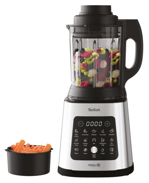 Blender kielichowy w kolorze srebra Perfectmix Cook BL83SD30 – Tefal