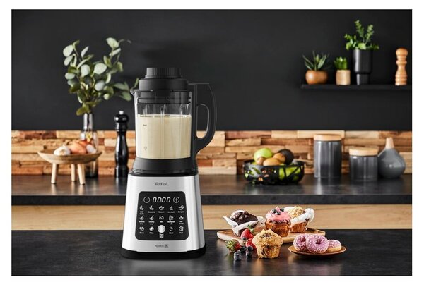 Blender kielichowy w kolorze srebra Perfectmix Cook BL83SD30 – Tefal