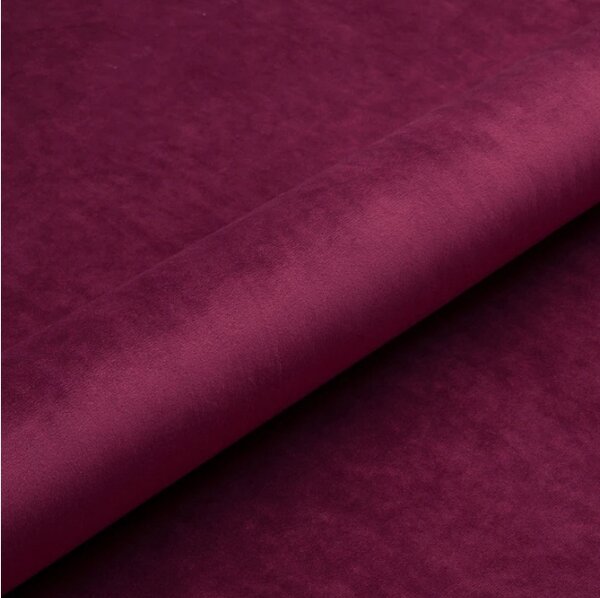 PROMOCJA Burgundzkie designerskie krzesło do jadalni HELSINKI VELVET II. jakość
