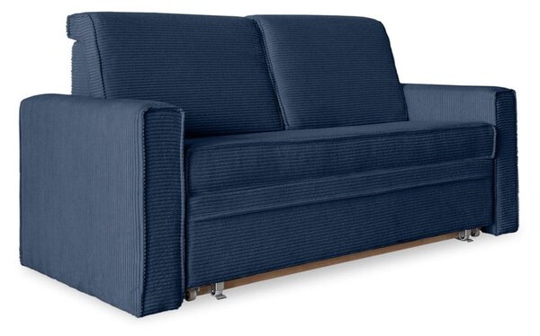 Ciemnoniebieska rozkładana sofa 168 cm Lucky Lucy – Miuform