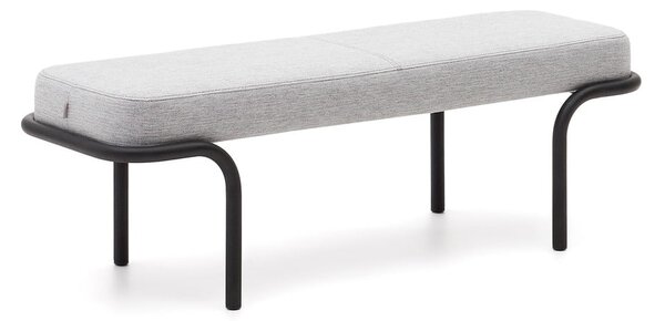 Jasnoszara ławka Compo – Kave Home