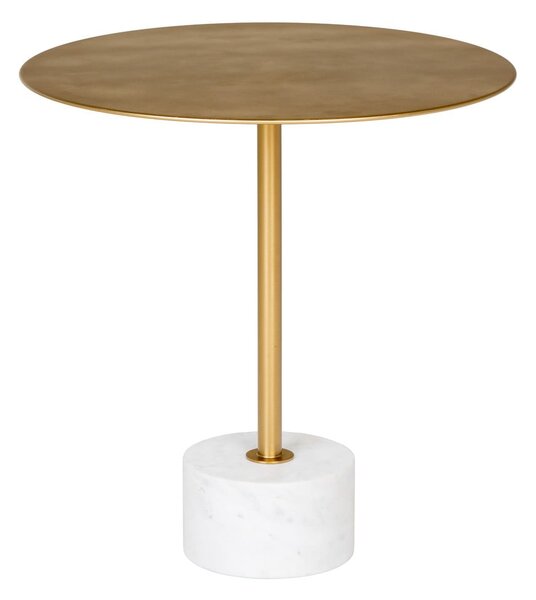 Metalowy okrągły stolik ø 51 cm Lecco – House Nordic