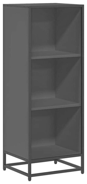 Regał na książki, czarny, 40x35x107,5cm materiał drewnopochodny