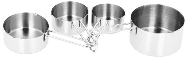 Kubki pomiarowe zestaw miarek 60/80/125/250ML miarki kuchenne BRUNBESTE
