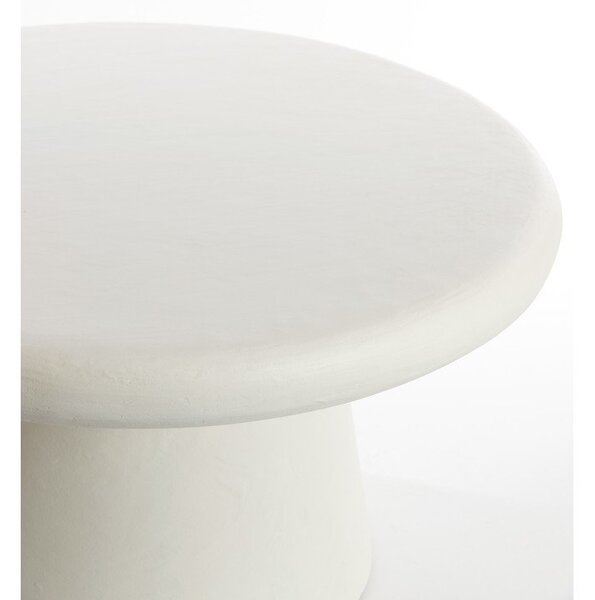Biały okrągły stolik ø 70 cm Kulona – Light & Living