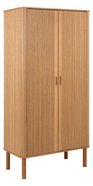 Szafa w dekorze dębu w naturalnym kolorze 100x200x55 cm Langley – Actona