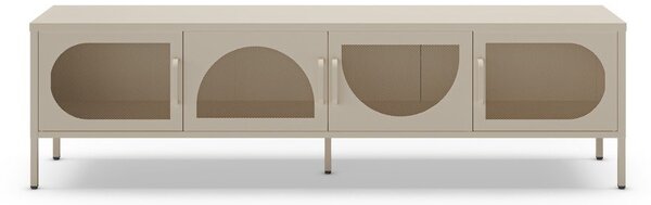 Kremowa szafka pod TV 180x50 cm Tayra – Marckeric
