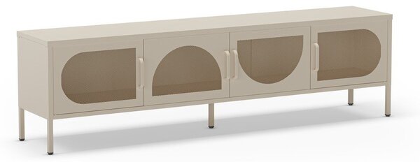 Kremowa szafka pod TV 180x50 cm Tayra – Marckeric
