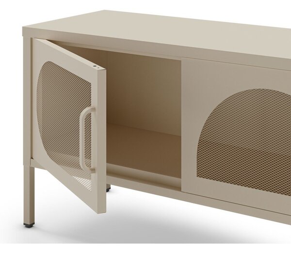 Kremowa szafka pod TV 180x50 cm Tayra – Marckeric