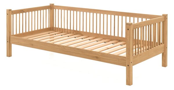 Łóżko dziecięce z litego drewna dębowego 90x200 cm Forrest – Vipack