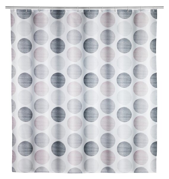 Zasłona prysznicowa 180x200 cm Pastel Dots – Wenko