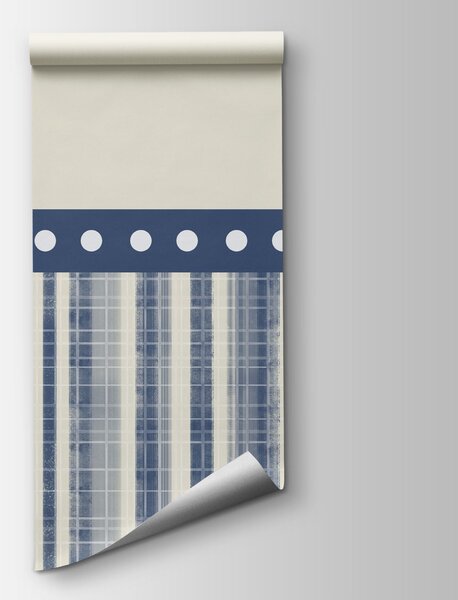 Fototapeta Pasek niebiesko-białej tkaniny, Fototapety Abstrakcja, Popularne Fototapety, t00757v3 - Tapeko.pl