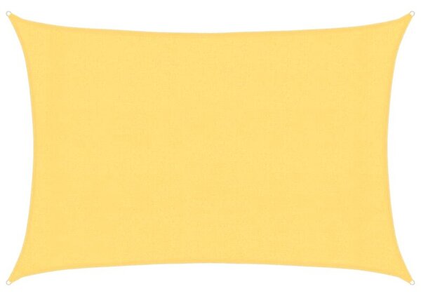 Żagiel przeciwsłoneczny, 160 g/m², beżowy, 3x5 m, hdpe