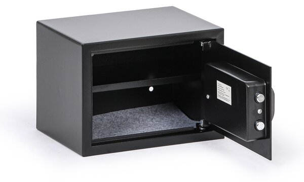 Sejf meblowy z zamkiem elektronicznym i wyświetlaczem LCD, 250 x 350 x 250 mm