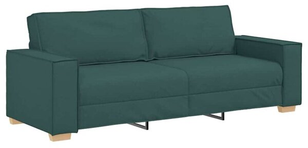 Sofa ciemna zieleÅ 220 x 78 x 84 cm tkanina