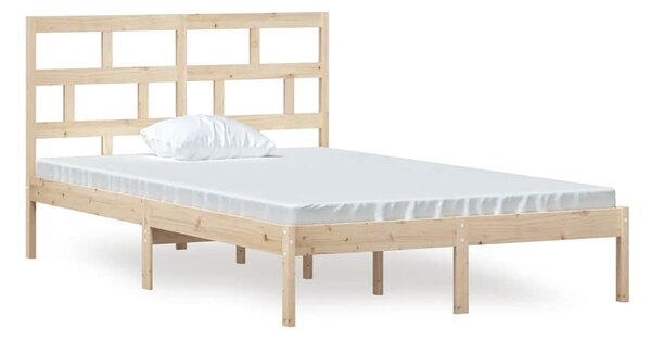 Podwójne łóżko z naturalnej sosny 140x200 - Bente 5X
