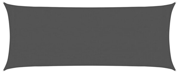 Żagiel przeciwsłoneczny, 160 g/m², czarny, 2x4,5 m, hdpe