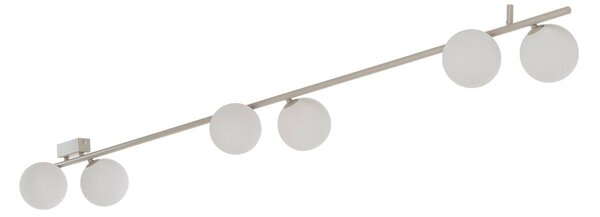 Lampa sufitowa Imelo TK Lighting, możliwość ściemniania, kremowy / amber, sypialnia, szkło