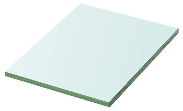 Szklany, bezbarwny panel, 20x15 cm