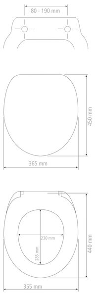 Deska sedesowa EXCLUSIVE, Duroplast, WENKO